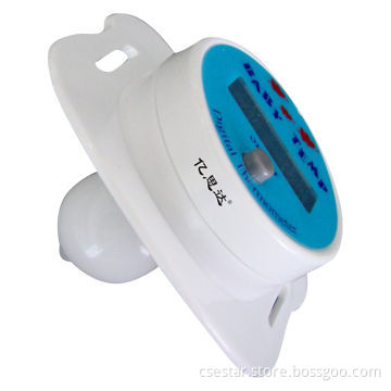 Baby nipple thermometer pacifier, digital